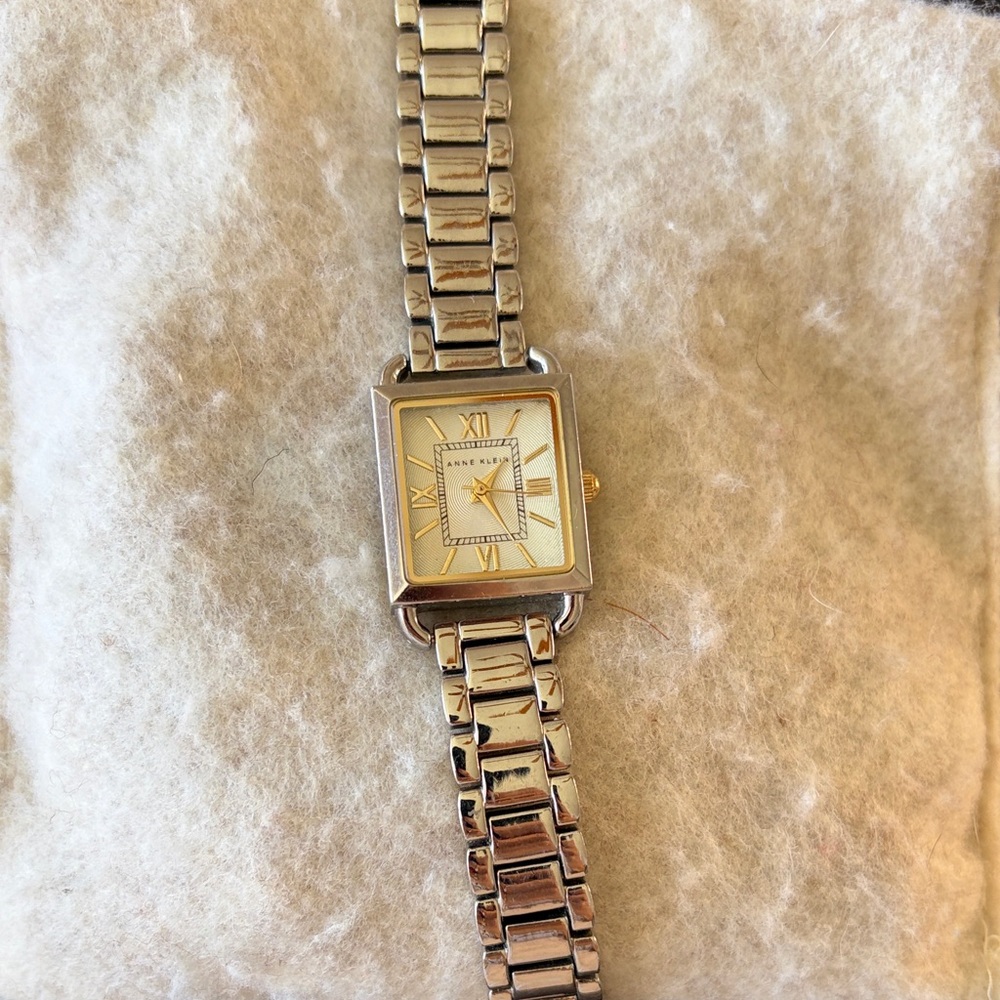 Anne Klein Gold and Silver Women's Watch